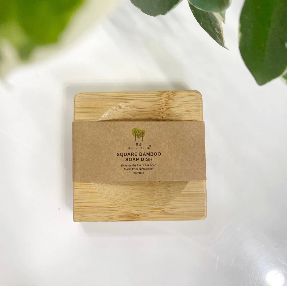 Bamboo Square Soap Dish