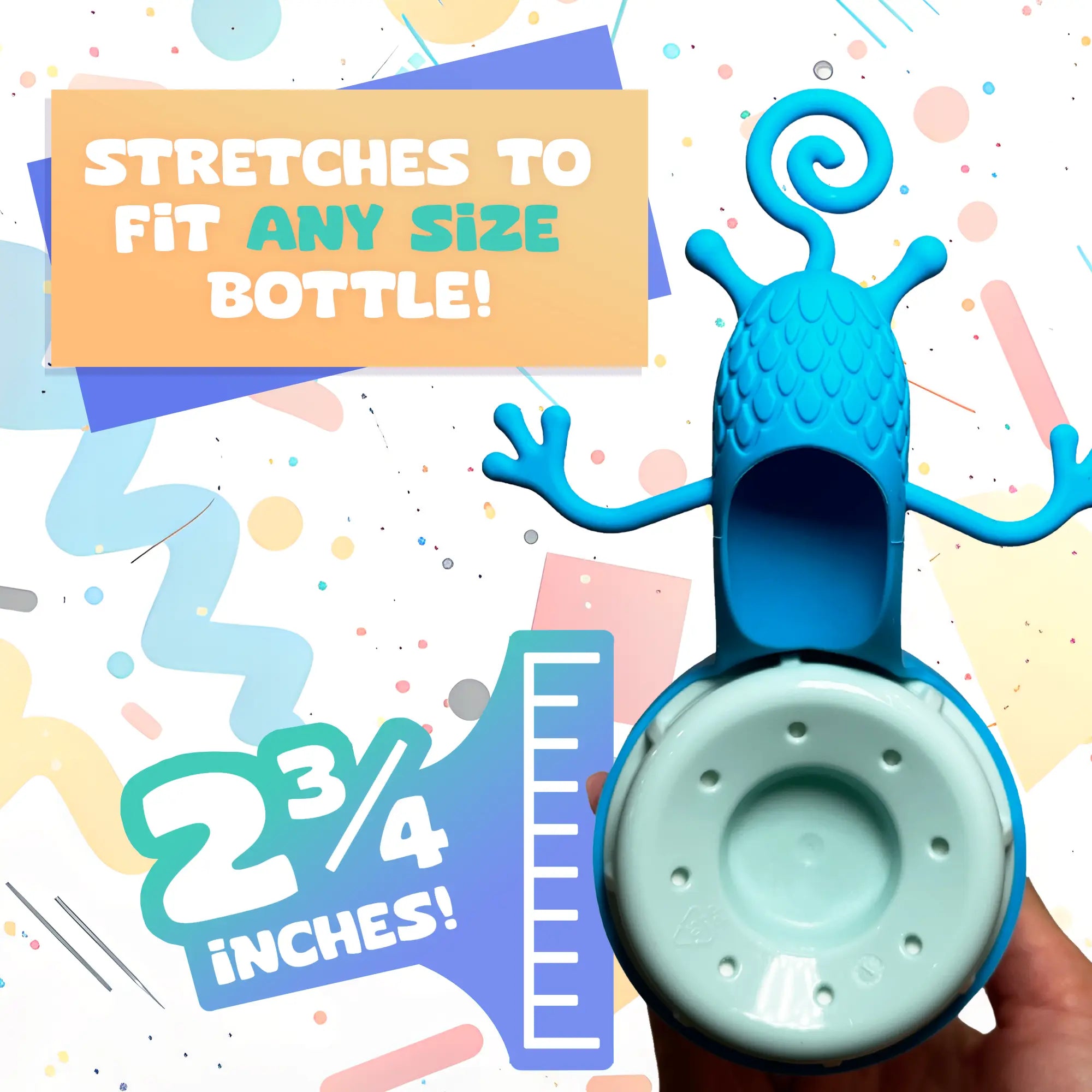 Feeding Friendzies Bottle-Feeding Sensory Toy – Blue Buddy