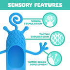 Feeding Friendzies Bottle-Feeding Sensory Toy – Blue Buddy