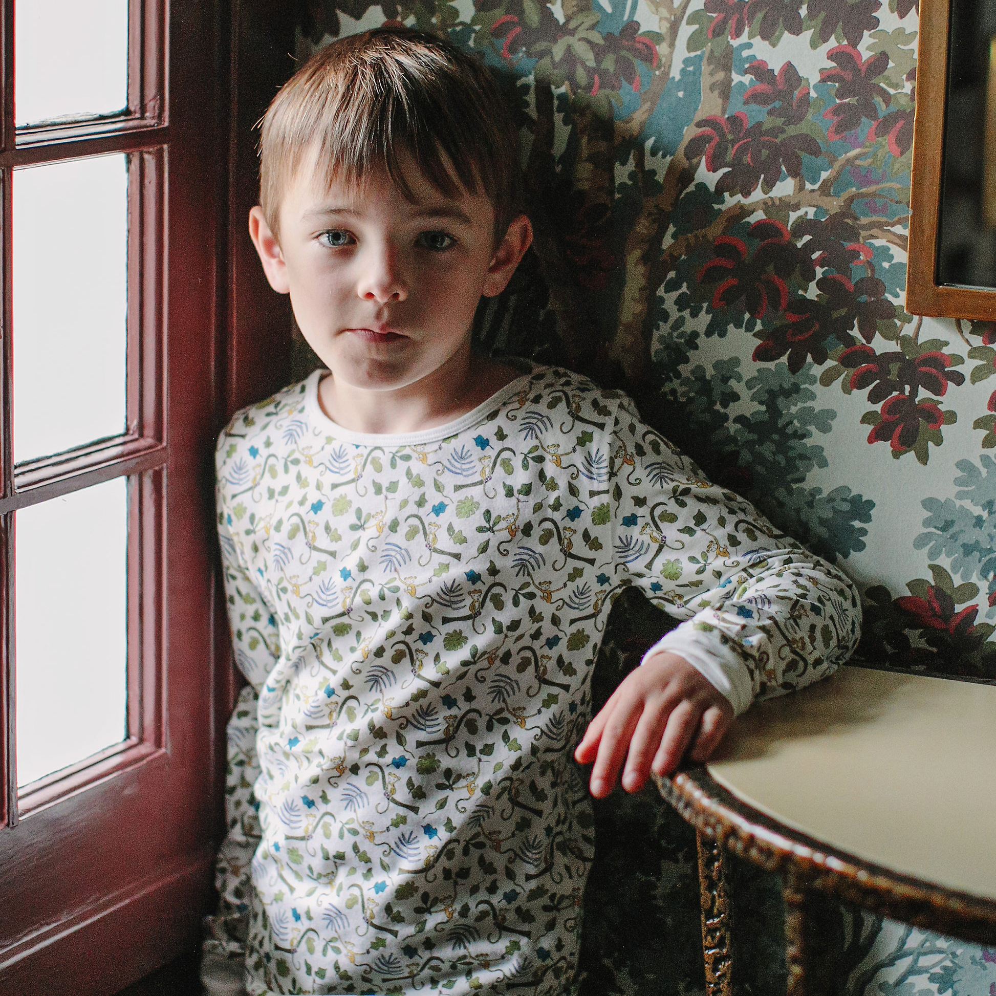 The Two Piece Pajamas - Happy Monkey