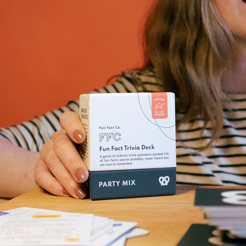 The Party Mix Trivia Card Game