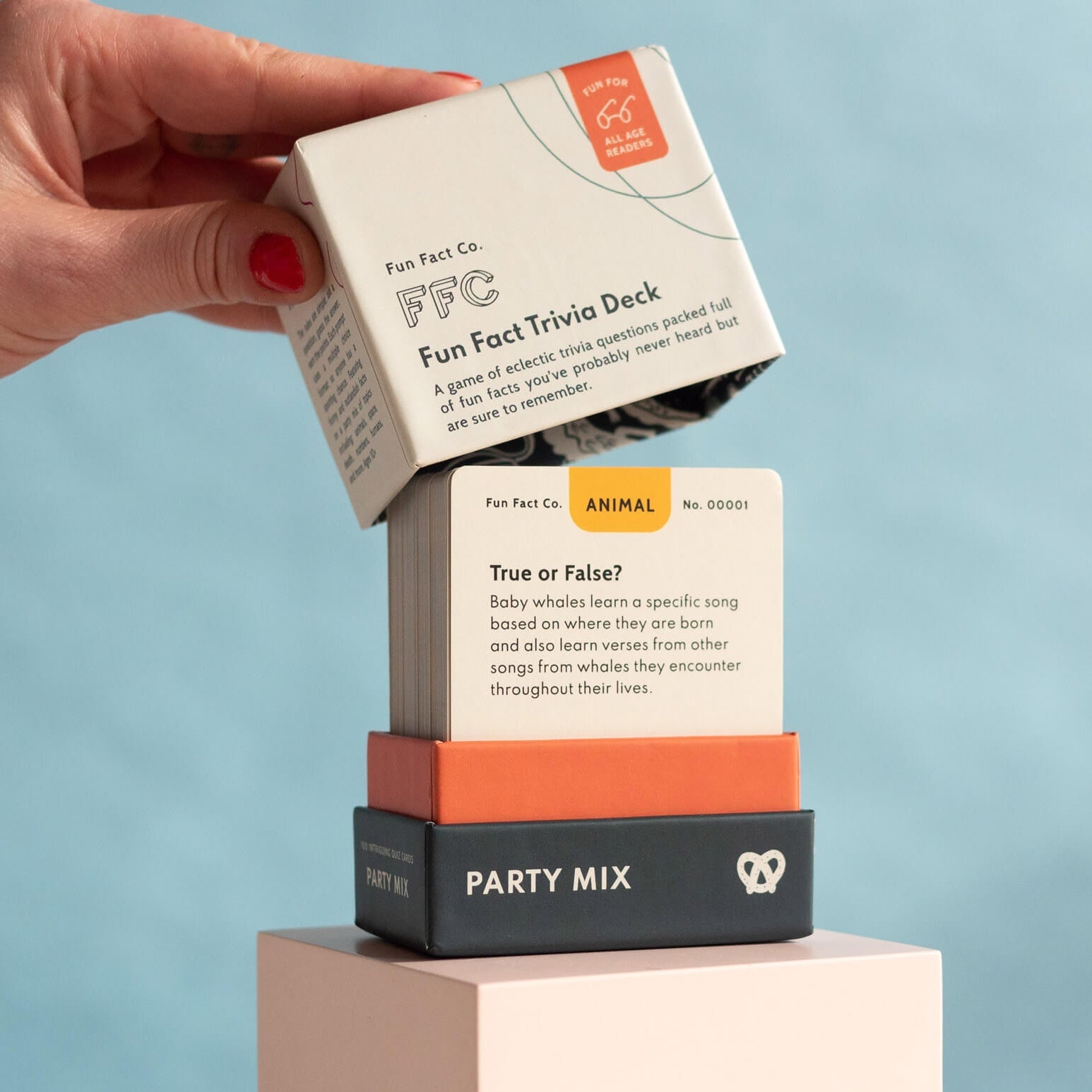 The Party Mix Trivia Card Game