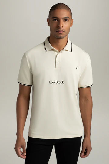 Matterhorn Classic Fit Micro-Pique Tipped Polo