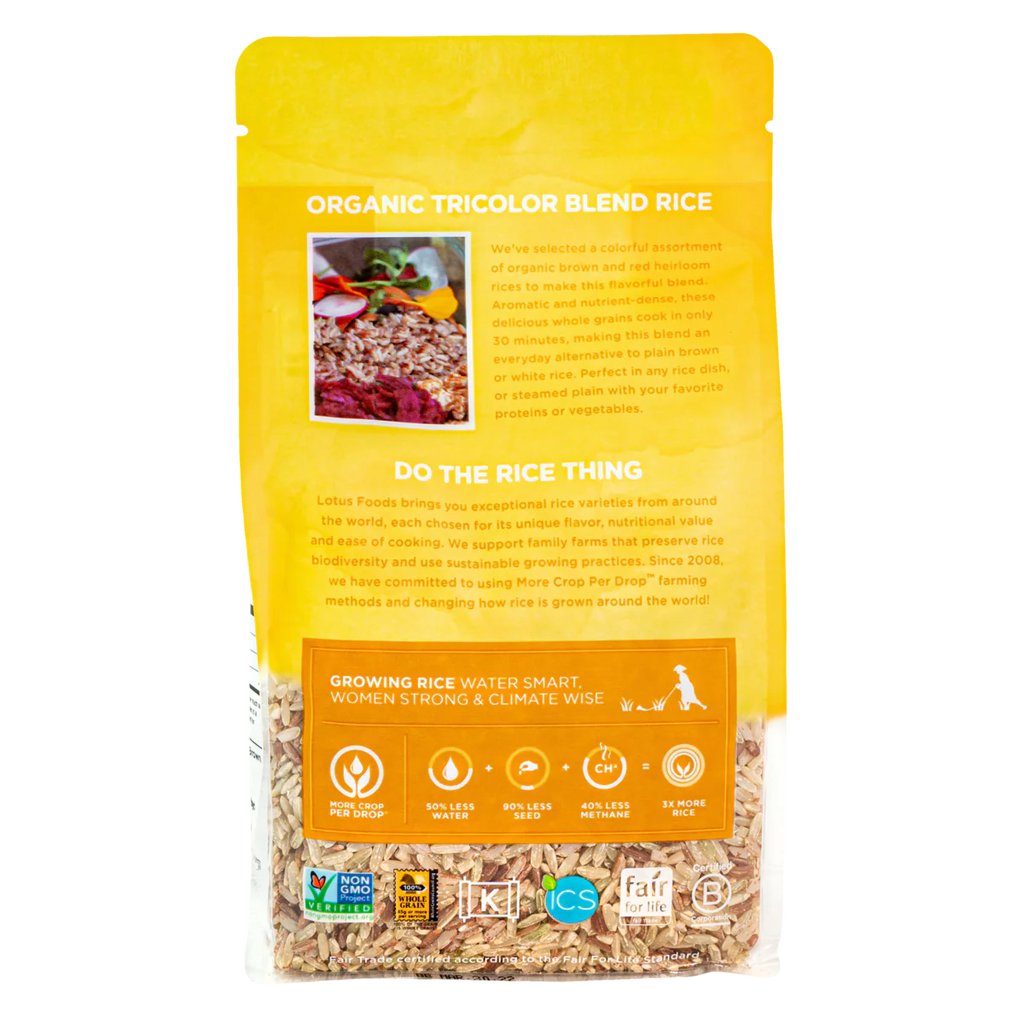 Organic Tricolor Blend Rice