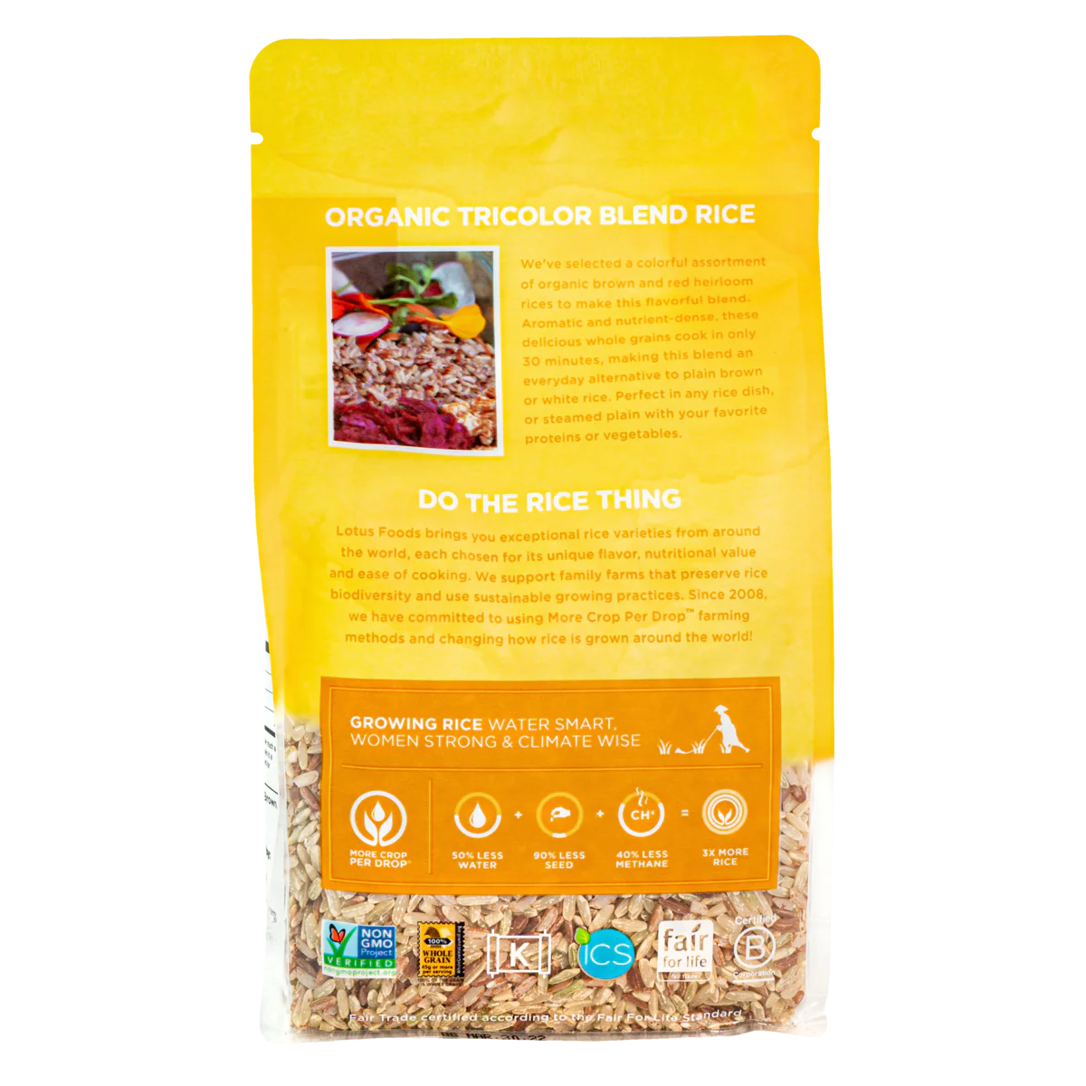 Organic Tricolor Blend Rice