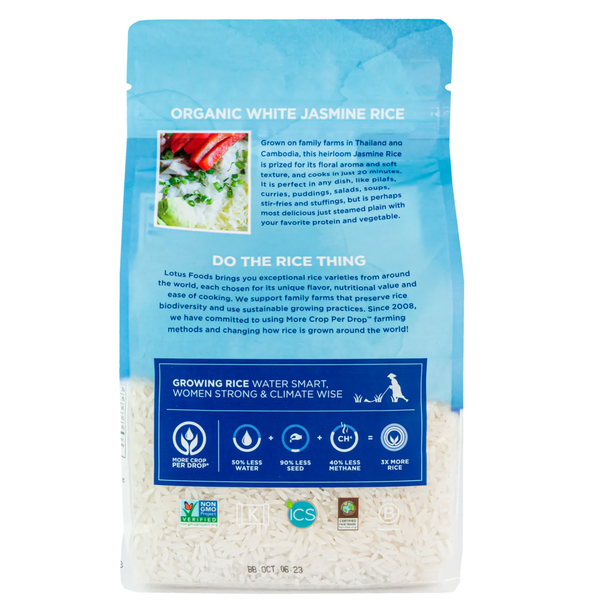 Organic White Jasmine Rice