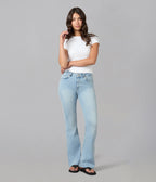 ALICE-TD High Rise Flare Jeans