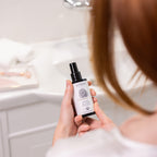 Alteya's Organic Rose Water Toner Mist - 6.8 Fl Oz Violet Glass spray