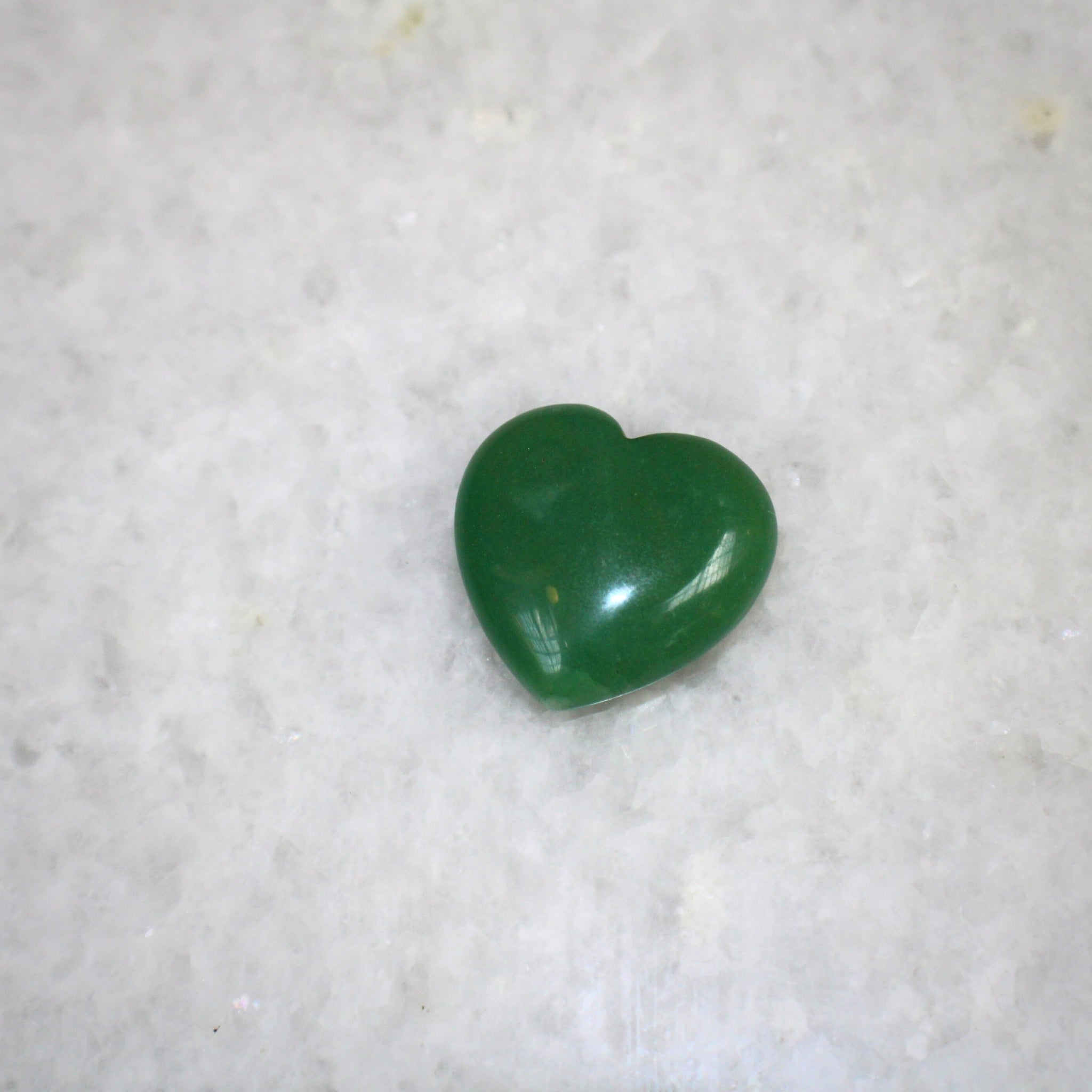 Aventurine Crystal Heart for the Heart Chakra