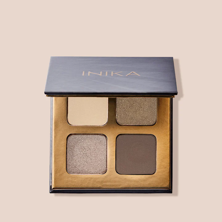 INIKA Organic Quad Eyeshadow Palette (Wind)
