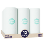 Bamboo Paper Towels | 12 Rolls
