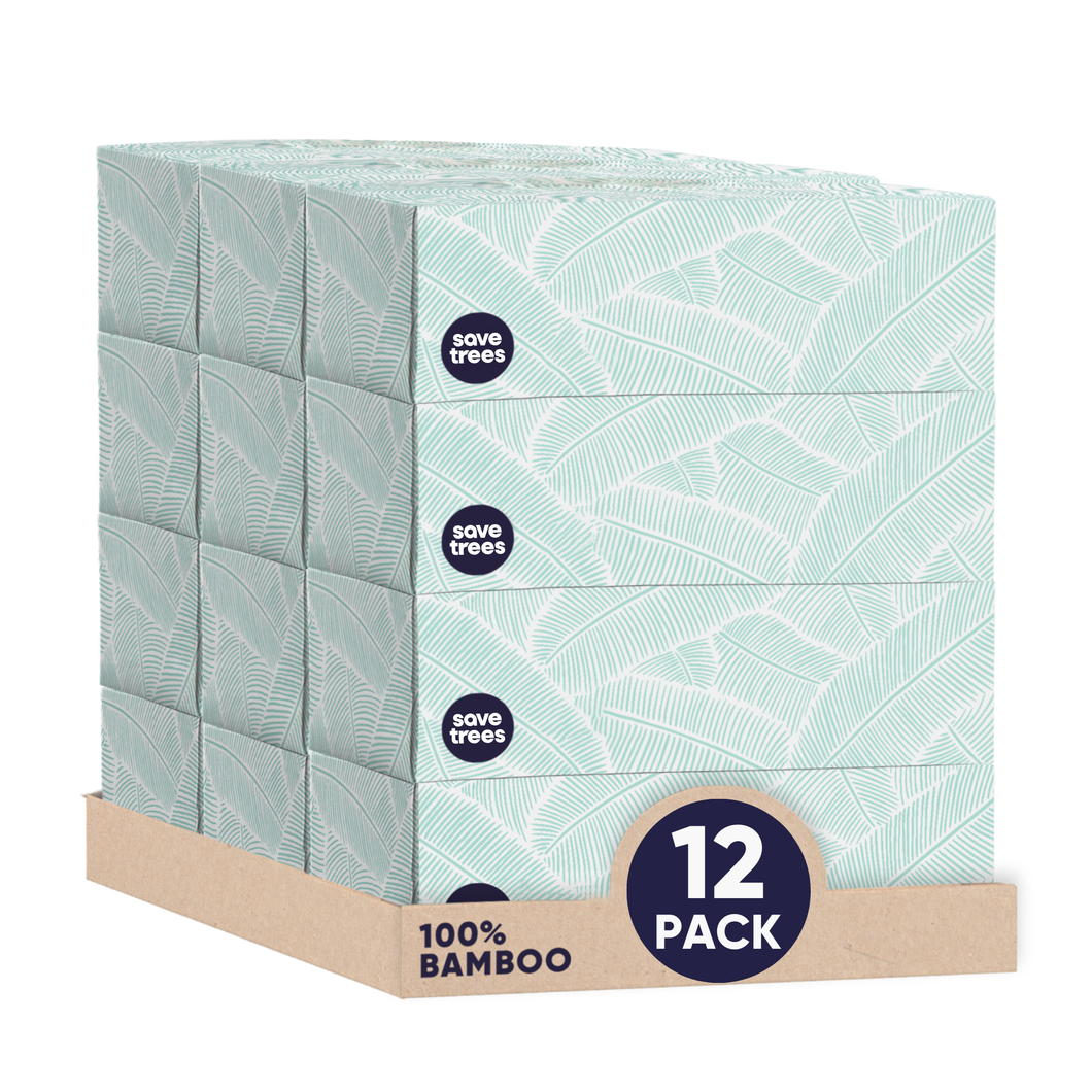 Bamboo Tissues - 12 Boxes