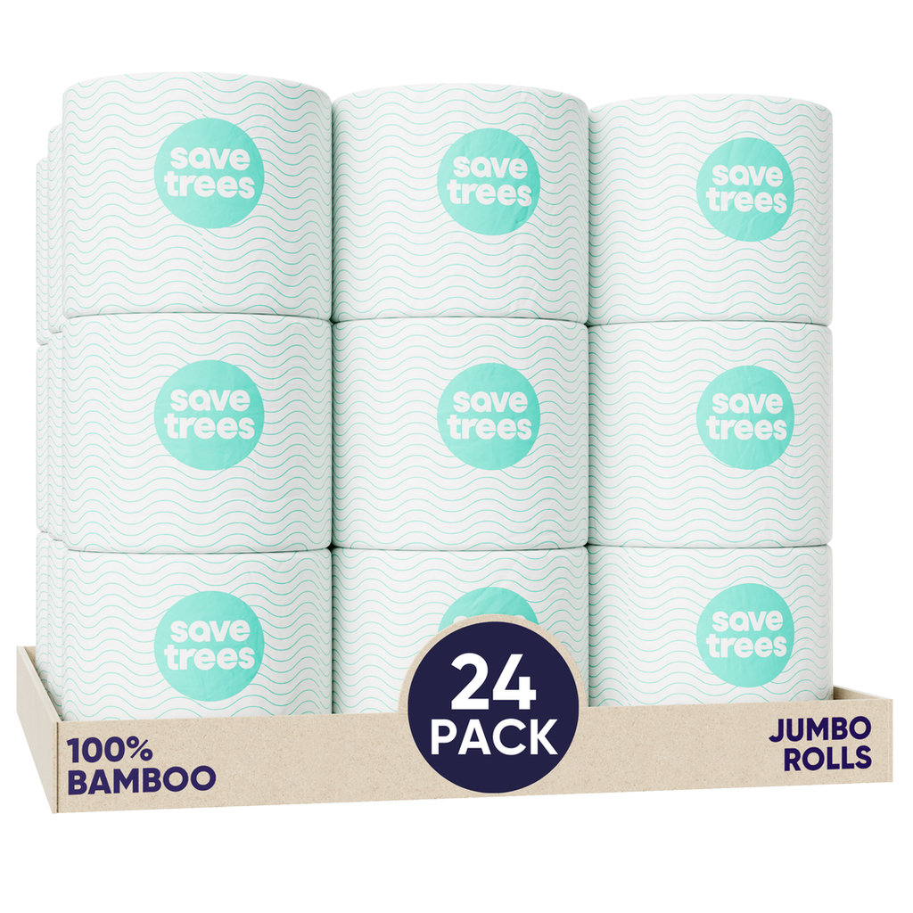 Bamboo Toilet Paper | 24 Rolls