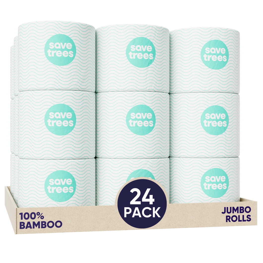 Bamboo Toilet Paper | 24 Rolls