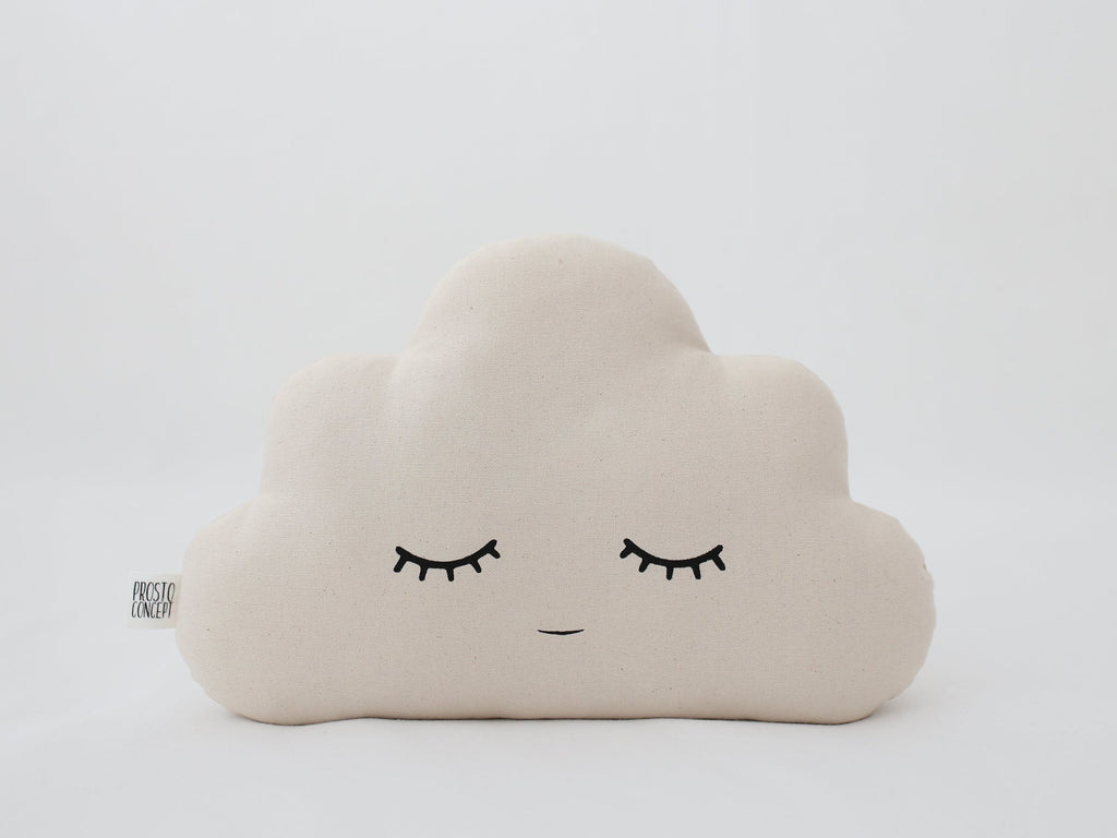 Beige Small Cloud Pillow