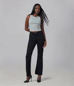 BILLIE-BLK High Rise Bootcut Jeans