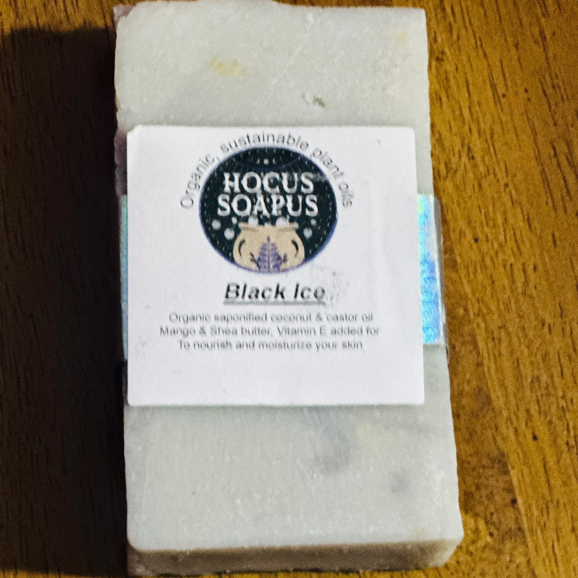Black Ice Type Handmade Soap