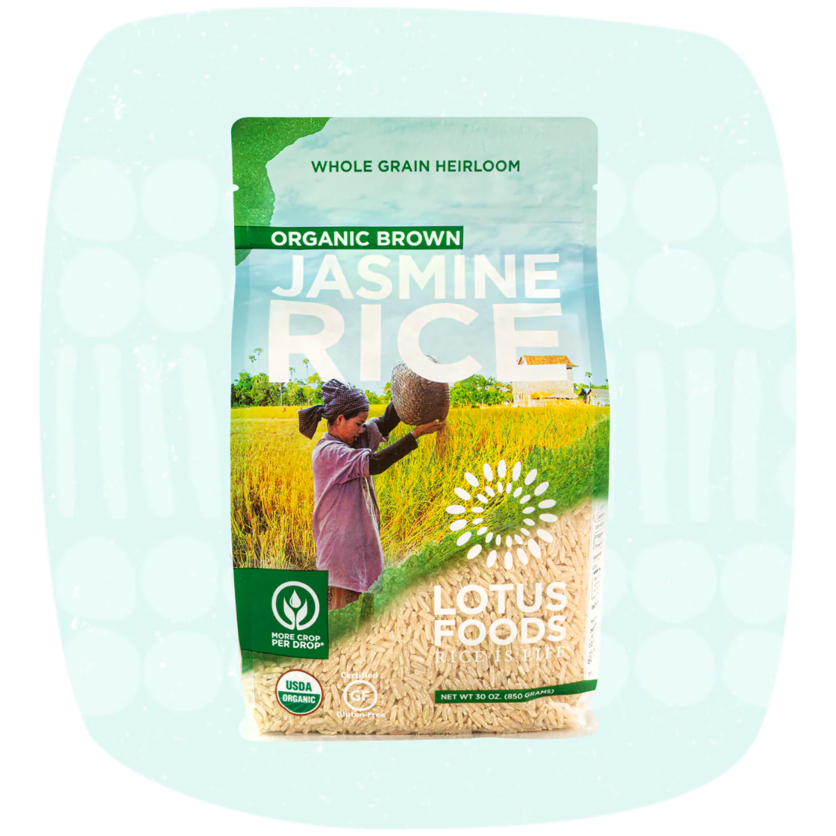 Organic Brown Jasmine Rice