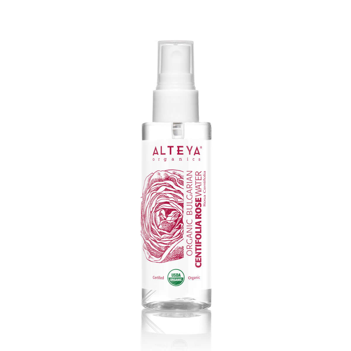 Bulgarian Organic Centifolia rose water 3.4 Fl Oz