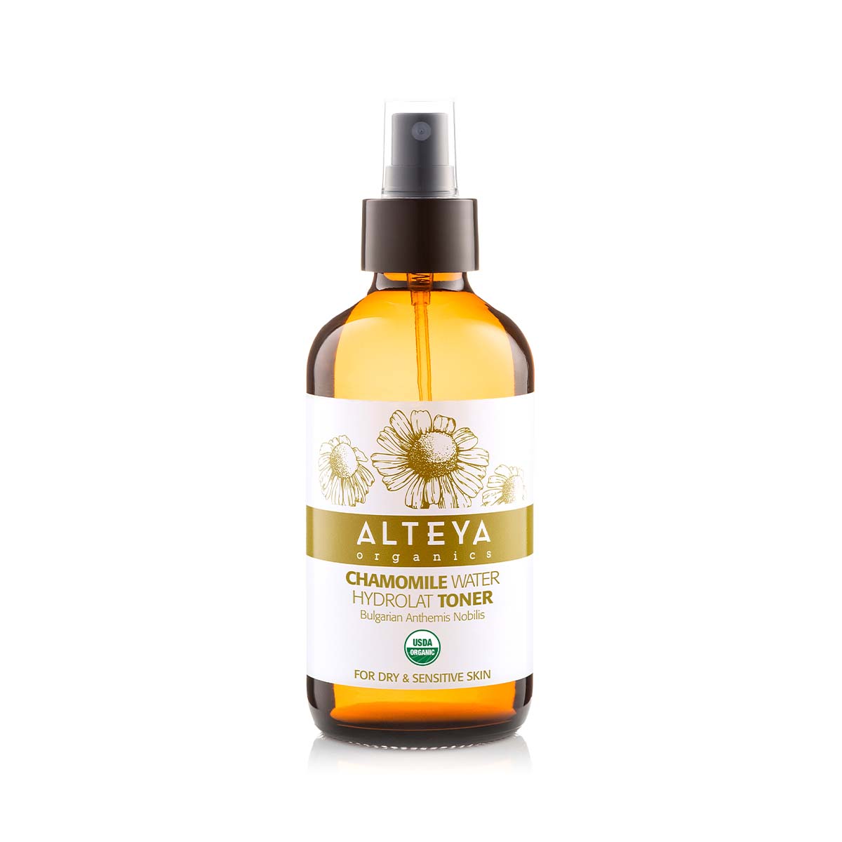 Bulgarian Organic Chamomile Water – Glass Spray