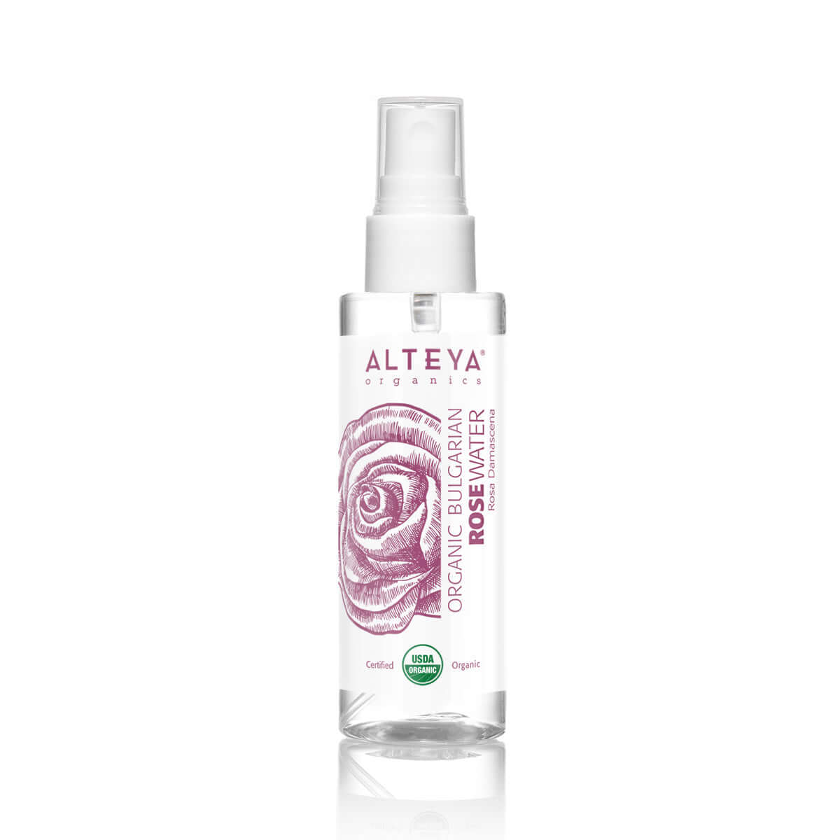 Bulgarian Organic Rose Water - 3.4 Fl Oz Spray