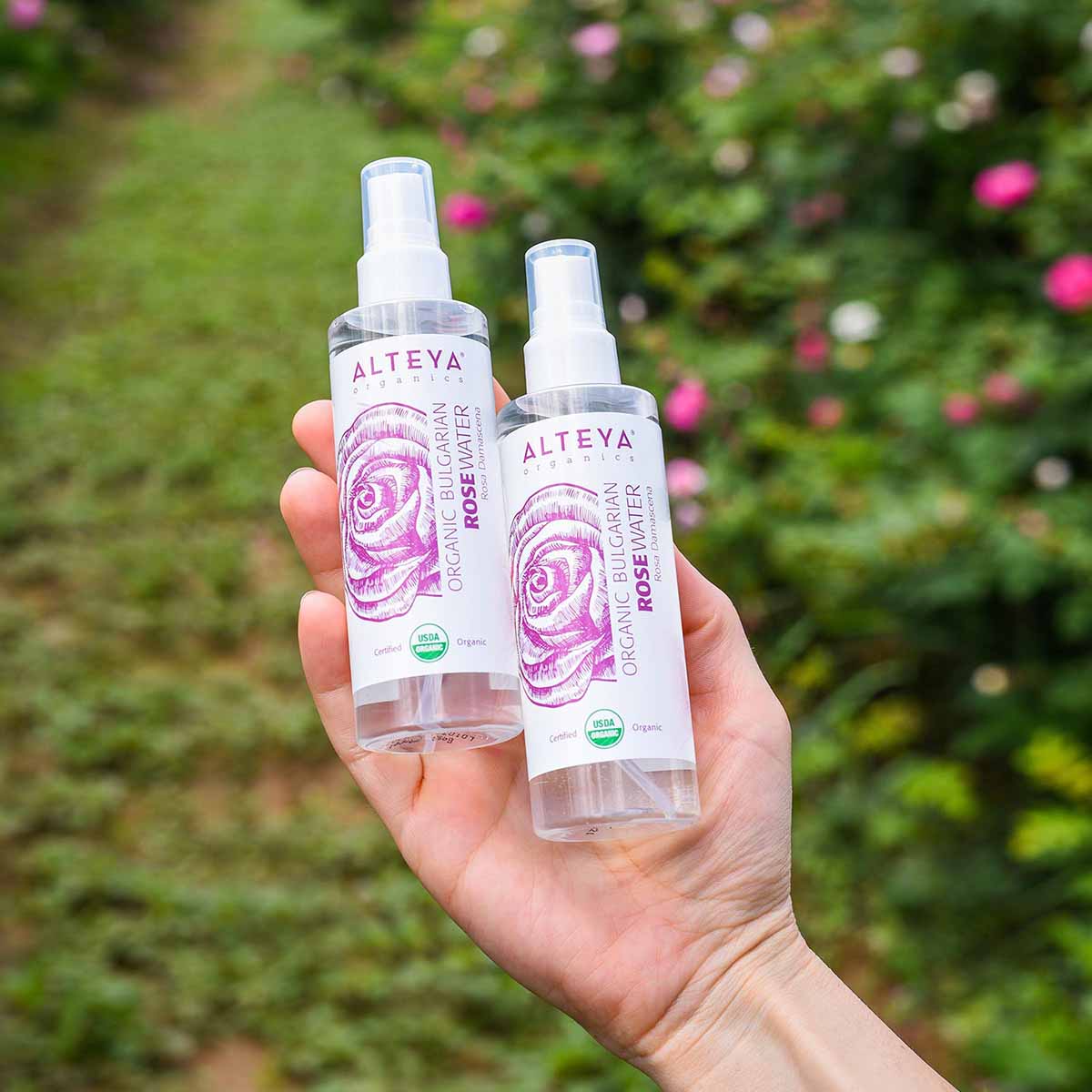 Bulgarian Organic Rose Water - 3.4 Fl Oz Spray
