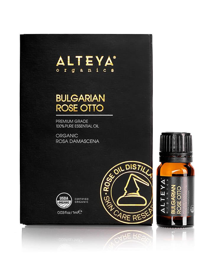 Bulgarian Rose Essential Oil - Rose Otto - 100% Pure Certified Organic