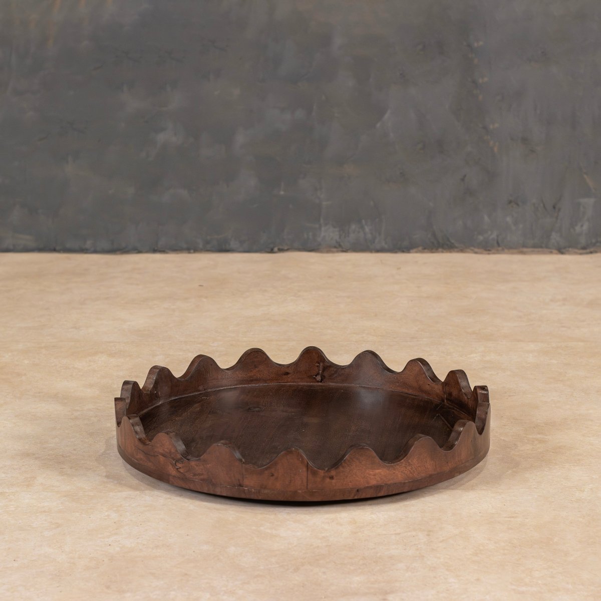 Carved Edge Serving Platter