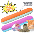 10" Refillable Organic Catnip Kickers