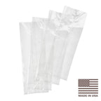 3 x 8" Compostable Clear Flat NatureFlex Cellophane Bags | 1,000/Case