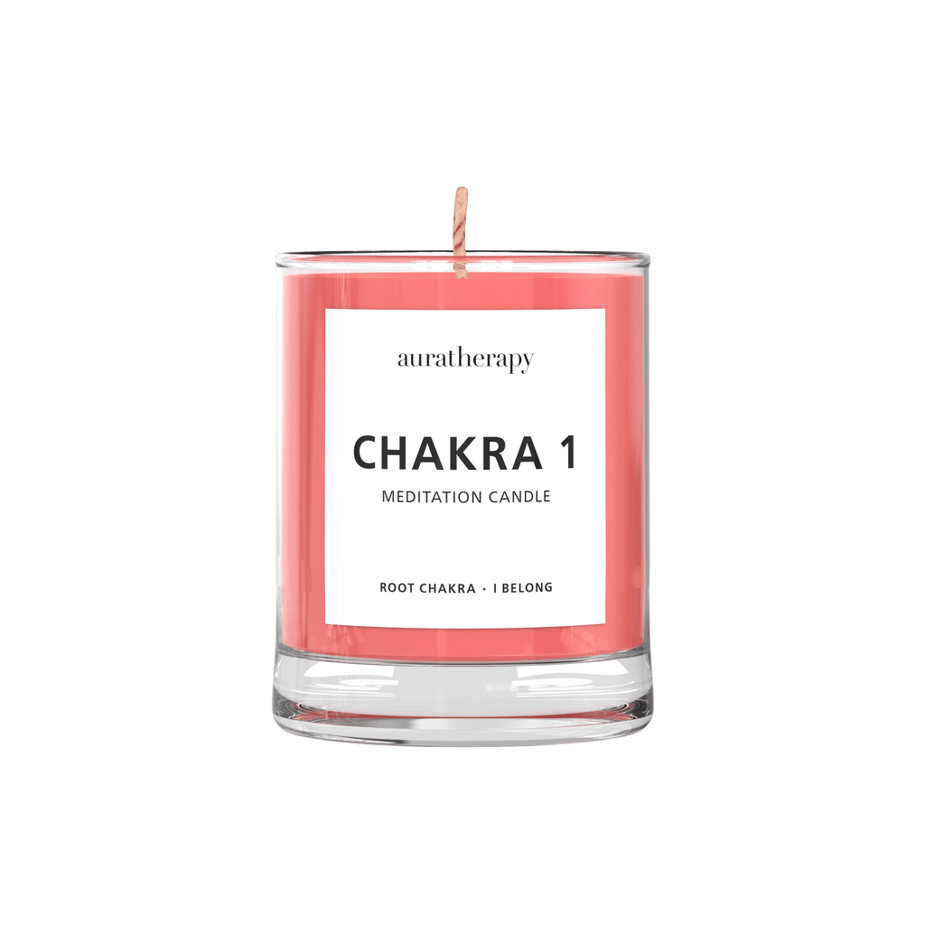 Chakra 1 Meditation Candle