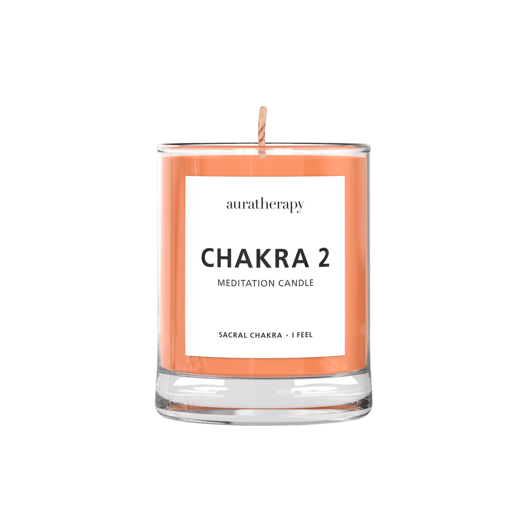 Chakra 2 Meditation Candle