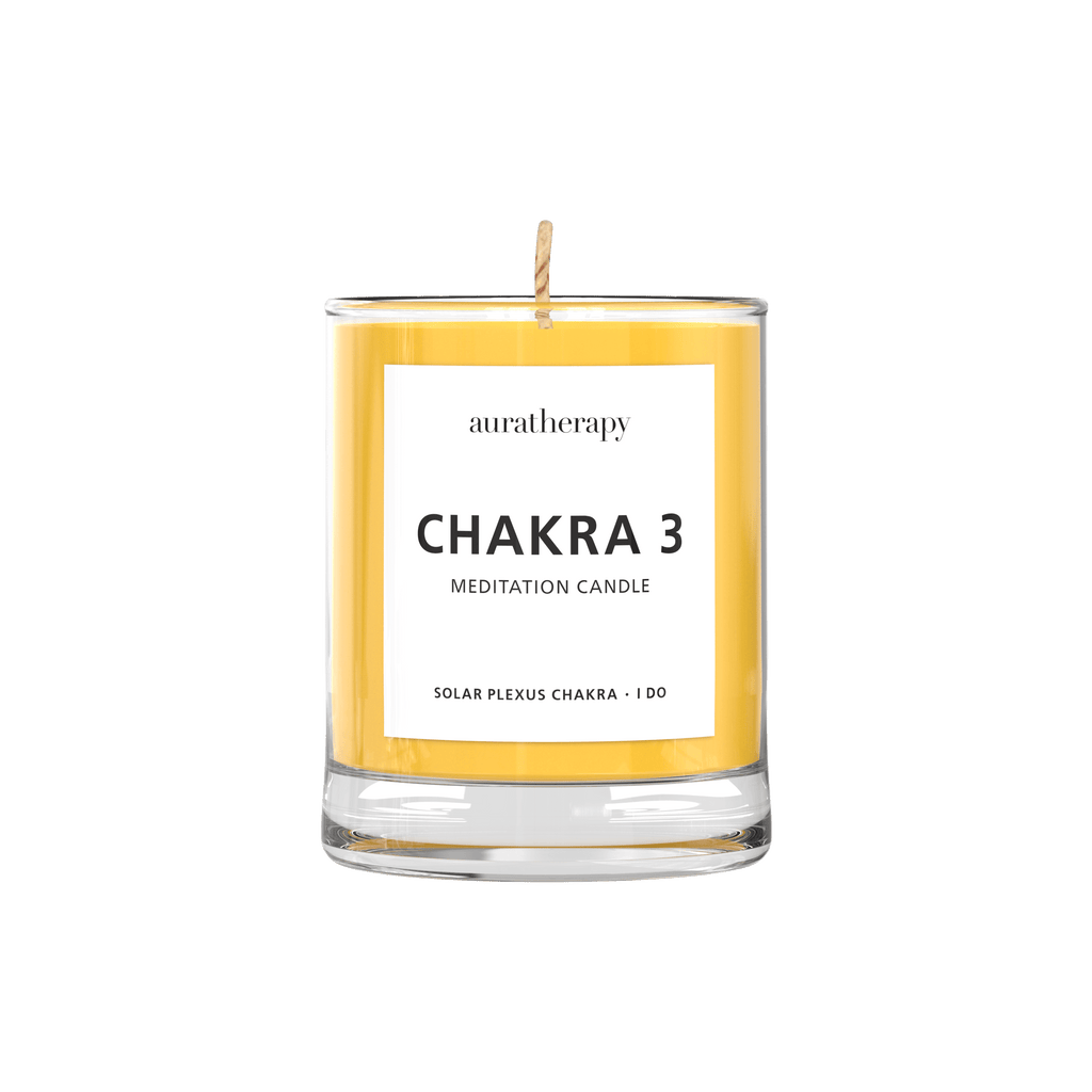 Chakra 3 Meditation Candle