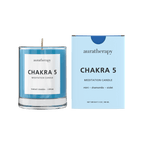 Chakra 5 Meditation Candle