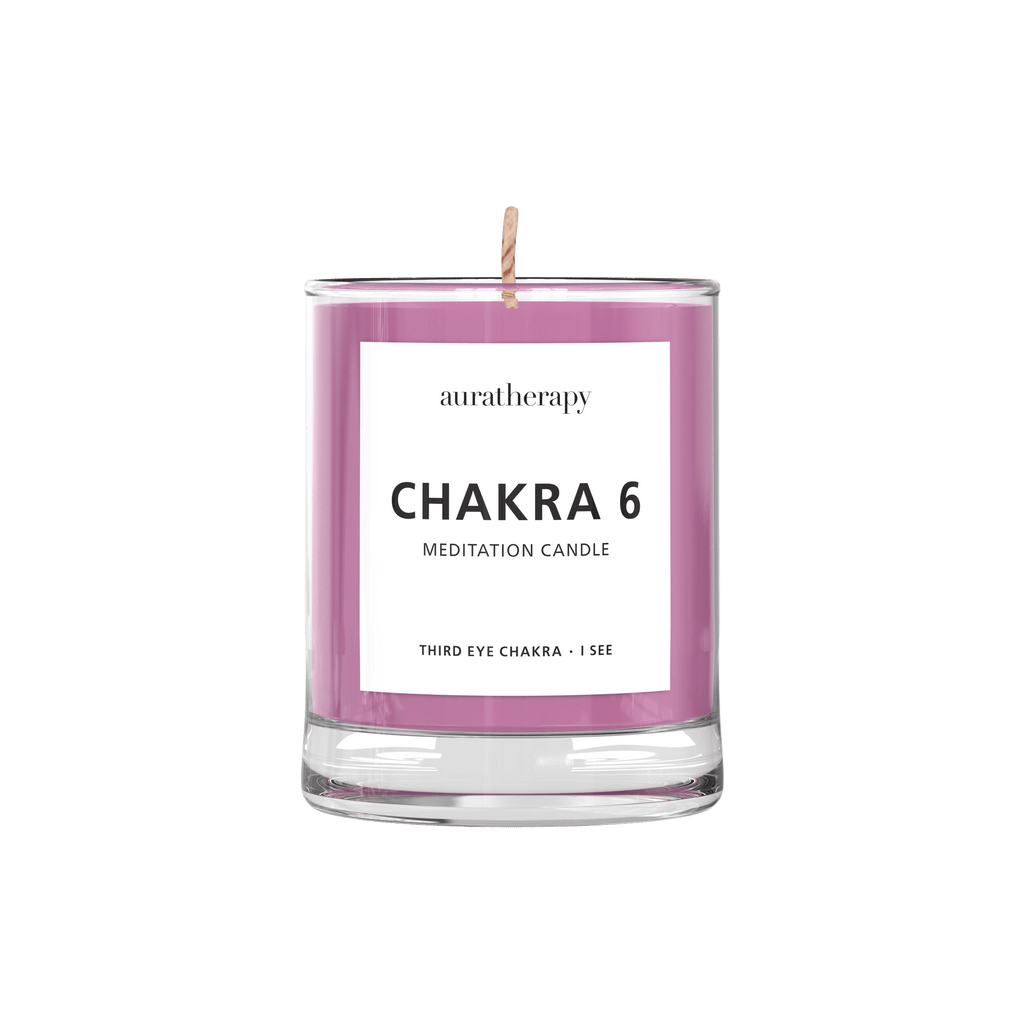 Chakra 6 Meditation Candle