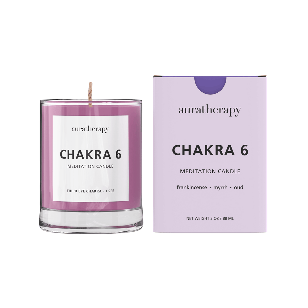 Chakra 6 Meditation Candle