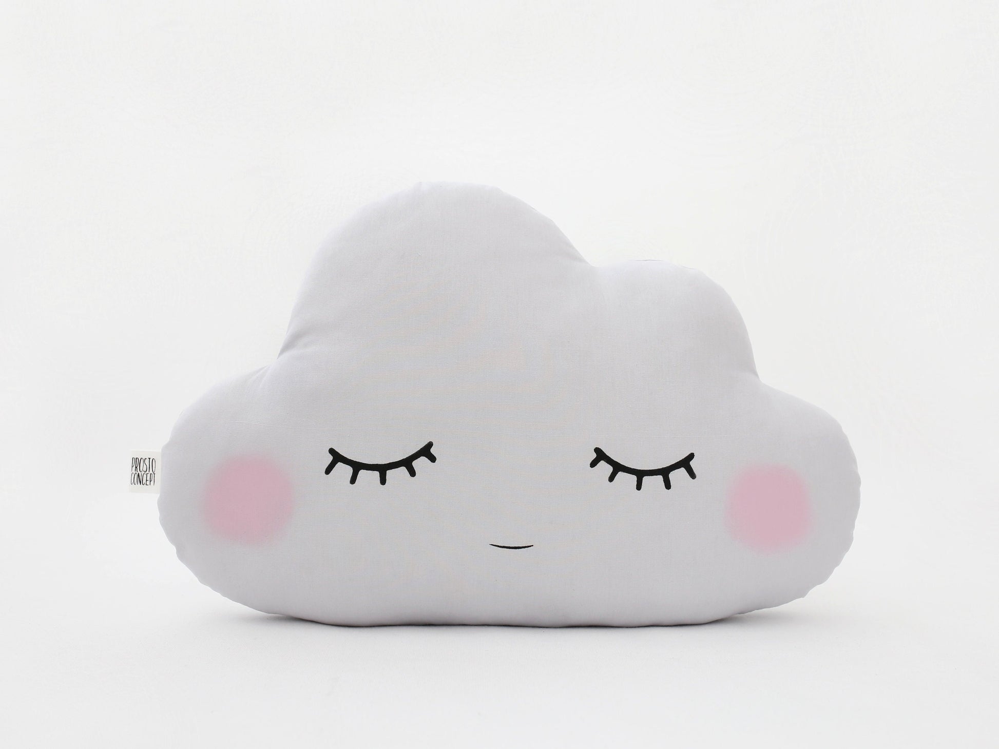 Cloud Pillow (9 colors) with Pink Cheeks