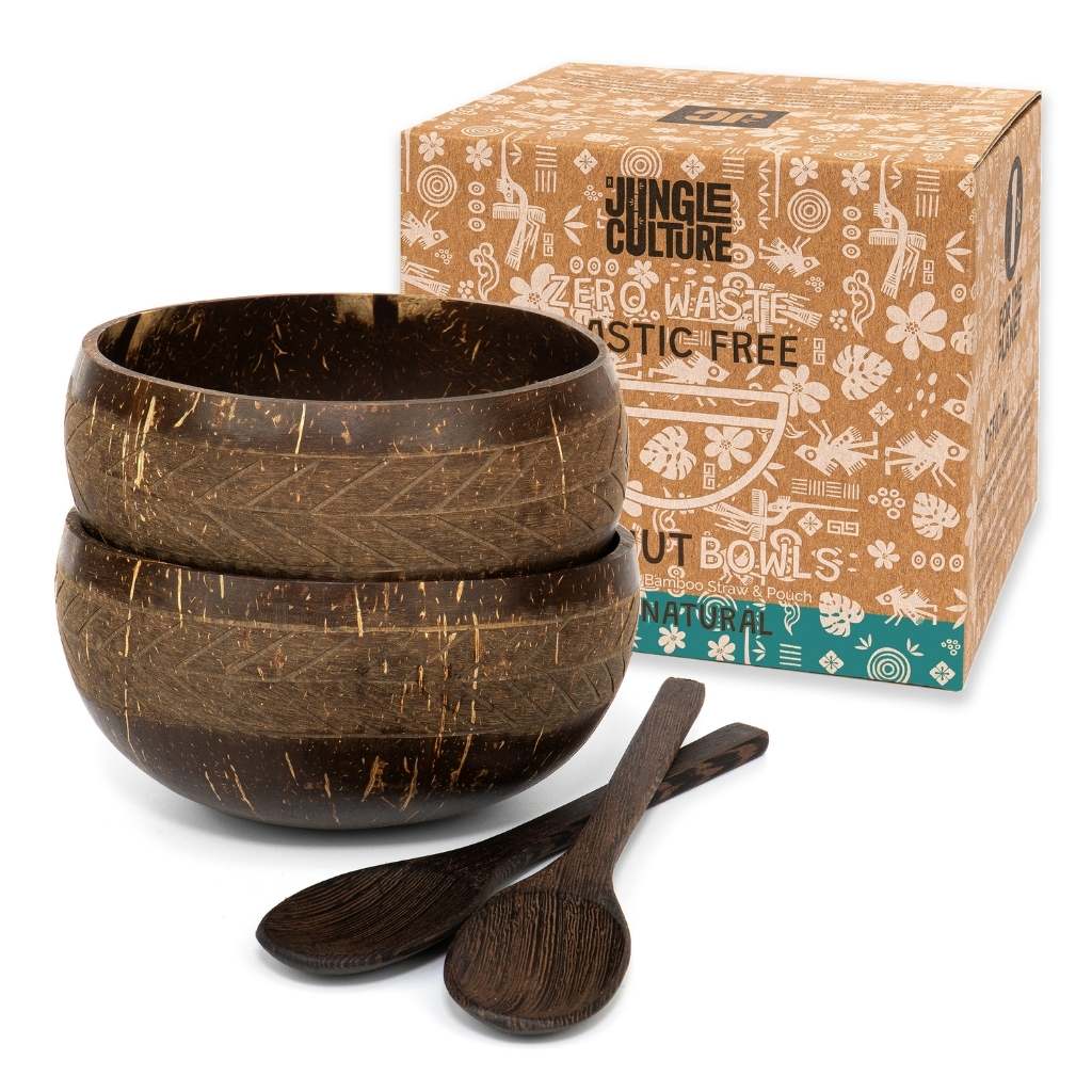 Eco-friendly Coconut Bowls & Spoons