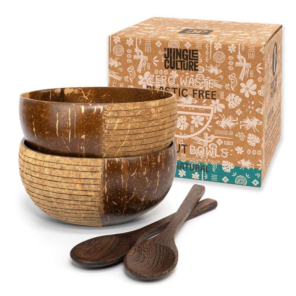 Eco-friendly Coconut Bowls & Spoons