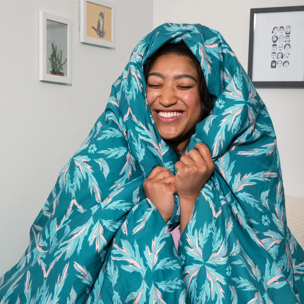 Cotton Sateen Duvet Cover - Kaleidoscope