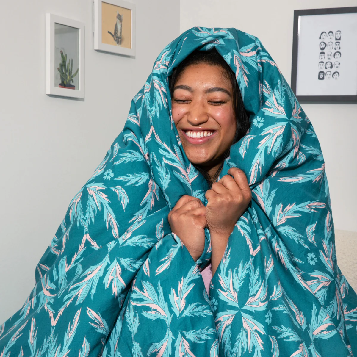 Cotton Sateen Duvet Cover - Kaleidoscope