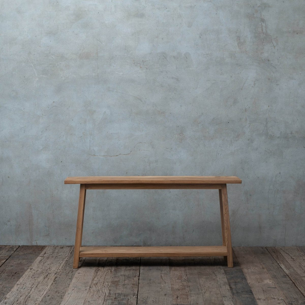 Courtyard console table