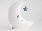 Crescent Moon Pillow (8 colors) with Star