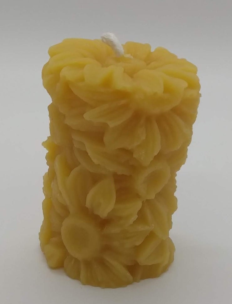 Sunflower - Beeswax Candle