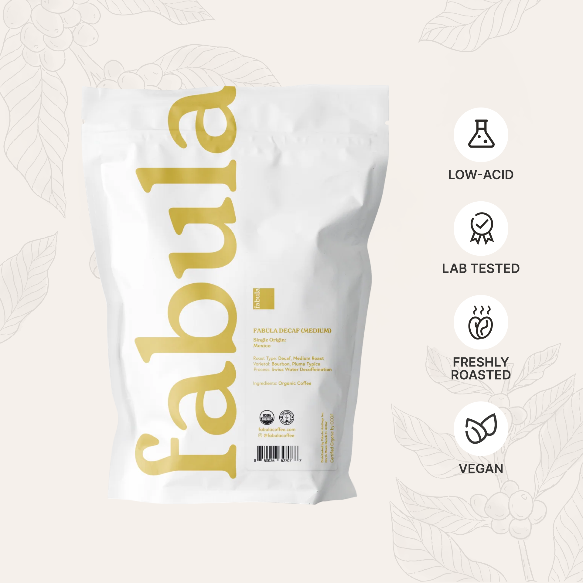 Decaf Coffee (Medium) - 12oz