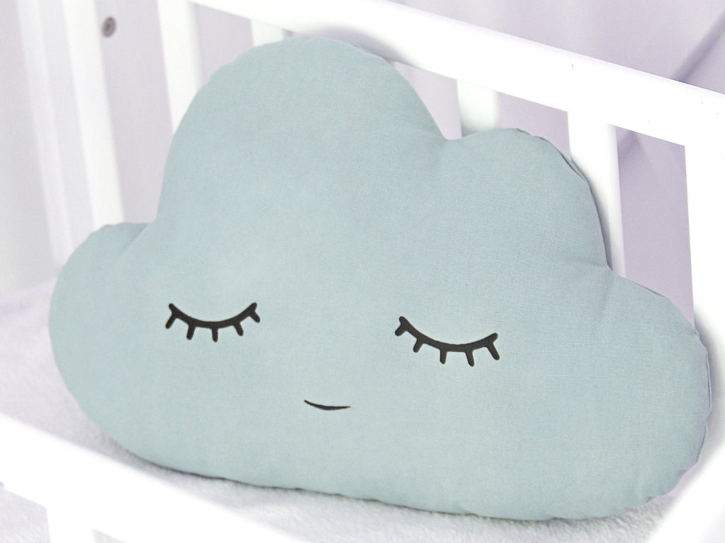 Dusty Mint Cloud Pillow