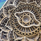 Cosmic Eye Mandala Wall Art