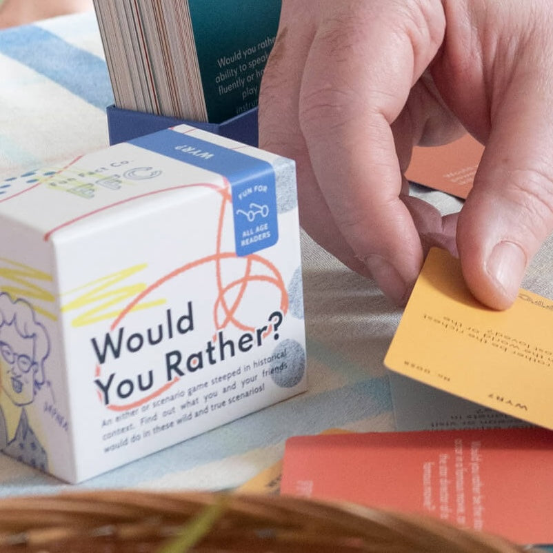 Would You Rather (From History) Card Game