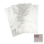 7 x 8.75" Compostable Clear Flat NatureFlex Cellophane Bags | 1,000/Case