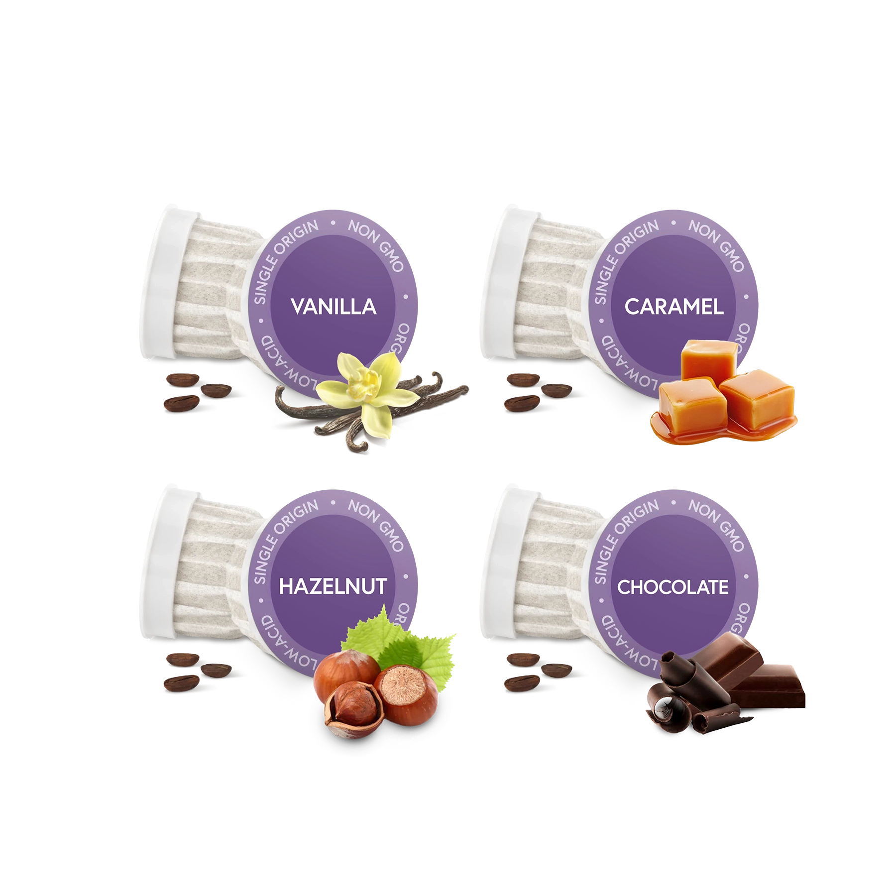 Flavored Coffee Sample Pack, Pods for K-Machine